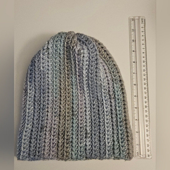 Handmade Multicolor Crochet Beanie - Picture 3 of 5
